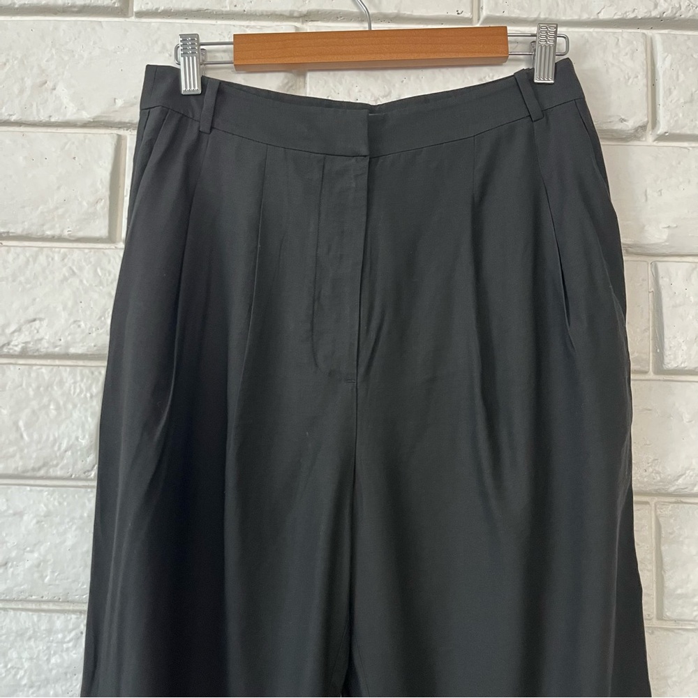 Jenni Kayne Black Wide-Leg Trousers - Picture 5 of 8
